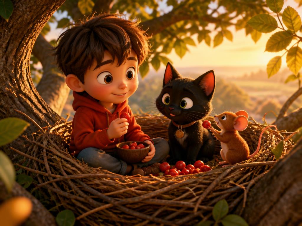 3D illustration for chapter 3: Berries for Everyone